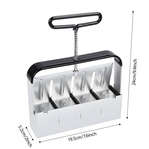 Manual Seedling Soil Blocker Creates 4 Planting Block Durability 2