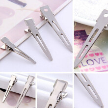 Locken-Haarspange für professionelles Styling, professionelle Damen-Salon-Haarspange zur Fixierung des Haars, robuste Metallfeder-Abteilclips mit