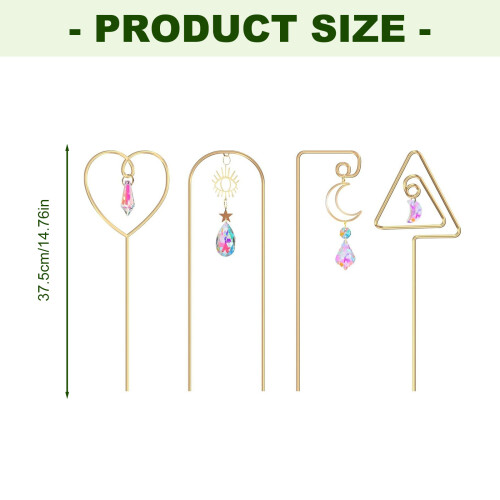 Artistic Sun Catchers Plant Stands With Durability Frame For 2