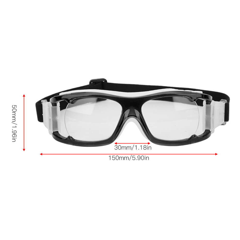 Protective Sport Goggles Frame For Outdoor Cycling Football Basketball Black 4661362369264