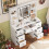 7-Drawer Vanity Makeup Desk Dressing Table Dresser 3