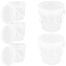 5Stk Milk Tea Behälter Lebensmittel Aufbewahrung Trinkflasche Portable