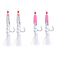 10 Simulierte Fischhaut Haken Garnelen Für