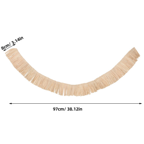 Natural Raffia Stroh Quasten Für Bastelarbeiten 1