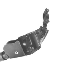 Mountain Bike Zubehör Aluminium Fußstütze Verstellbar Schwarz