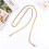 Bag Iron Flat Chain Handtaschenkette Metall Gold 10