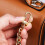 Bag Iron Flat Chain Handtaschenkette Metall Gold 9