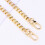 Bag Iron Flat Chain Handtaschenkette Metall Gold 7
