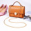 Bag Iron Flat Chain Handtaschenkette Metall Gold 6