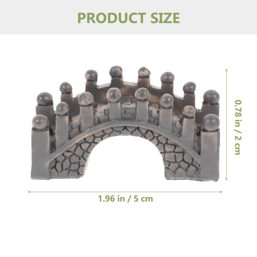Brücke Resin Deko Für Garten Terrarium 1