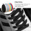8 Paar Flache Schnürsenkel Polyester Für Sneaker, 160 Cm 6
