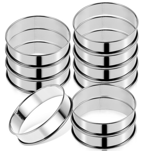 10 Crumpet Ringen Gerollt 2