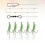 3 Strings Lichtgevende Garnalenhaak Vis Haak Worm (Nr.6) 4