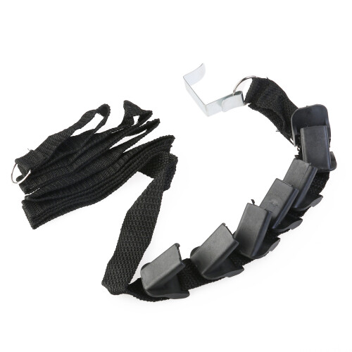 2 Multifunctionele Handtas Kledingkastzak Hanger Organizer Zwart 1