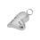 Dad Heart Hart Crematie Urn Hanger Ketting 1