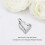 Dad Heart Hart Crematie Urn Hanger Ketting 8