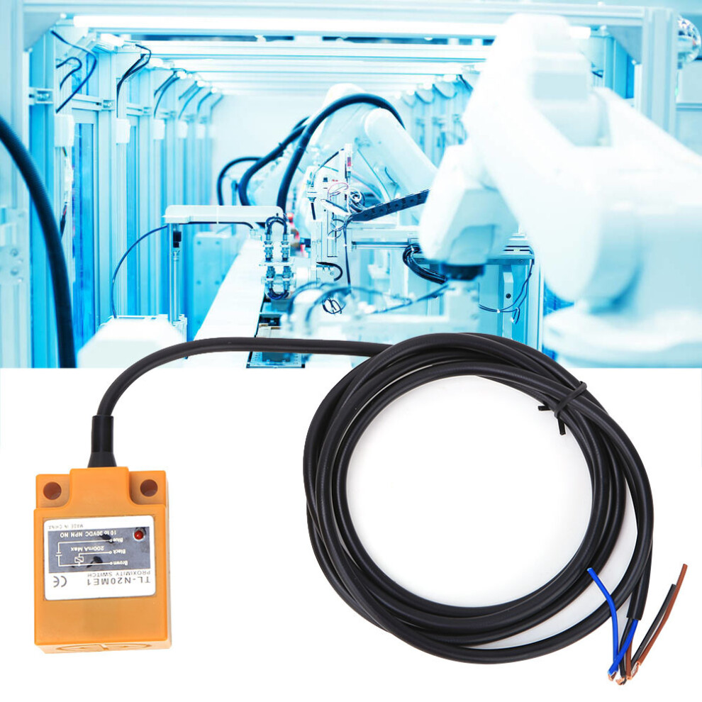 Berm N20me1 Inductive Proximity Switch Sensor 3 Wires Npn No Dc10-30V 4931362372831