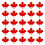 25 Maple Leaf Badge Metaal Kraag Speld 1