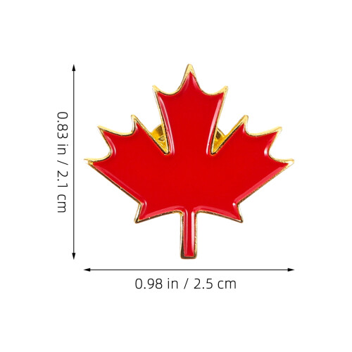 25 Maple Leaf Badge Metaal Kraag Speld 2
