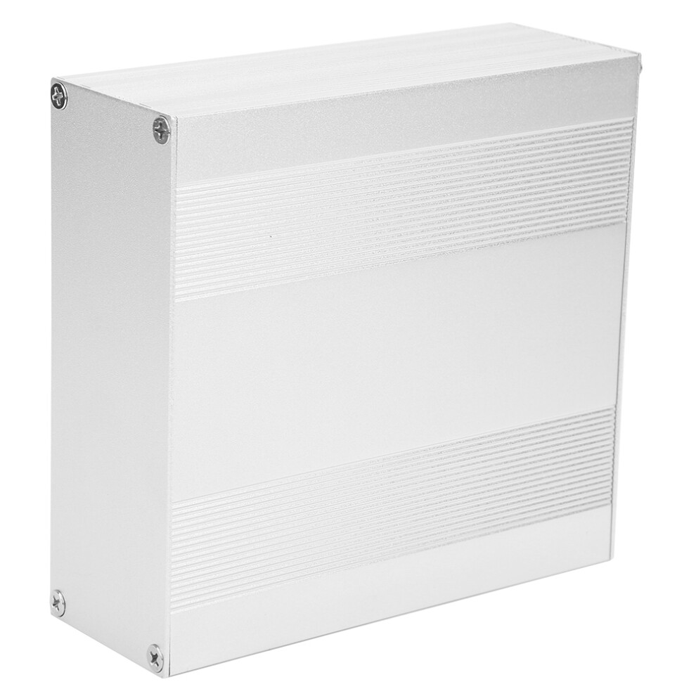 Aluminum Project Box Matte Silver 54X145x150mm Split Type 3721362373126