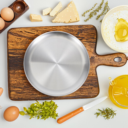 2 Stk. Runder Servierplatte Aus Obstteller Grillteller 2