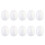 200 Stuks Schilder Ei DIY Decoratie (Wit, 5 Cm) 1