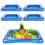4St Inflatable Bars Kühlbox Transparent 3