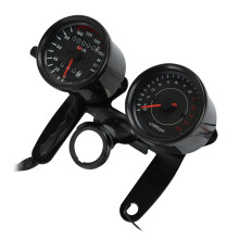 Universal Motorrad-Tachometer Metall Retro Modifiziertes Instrument 10cm
