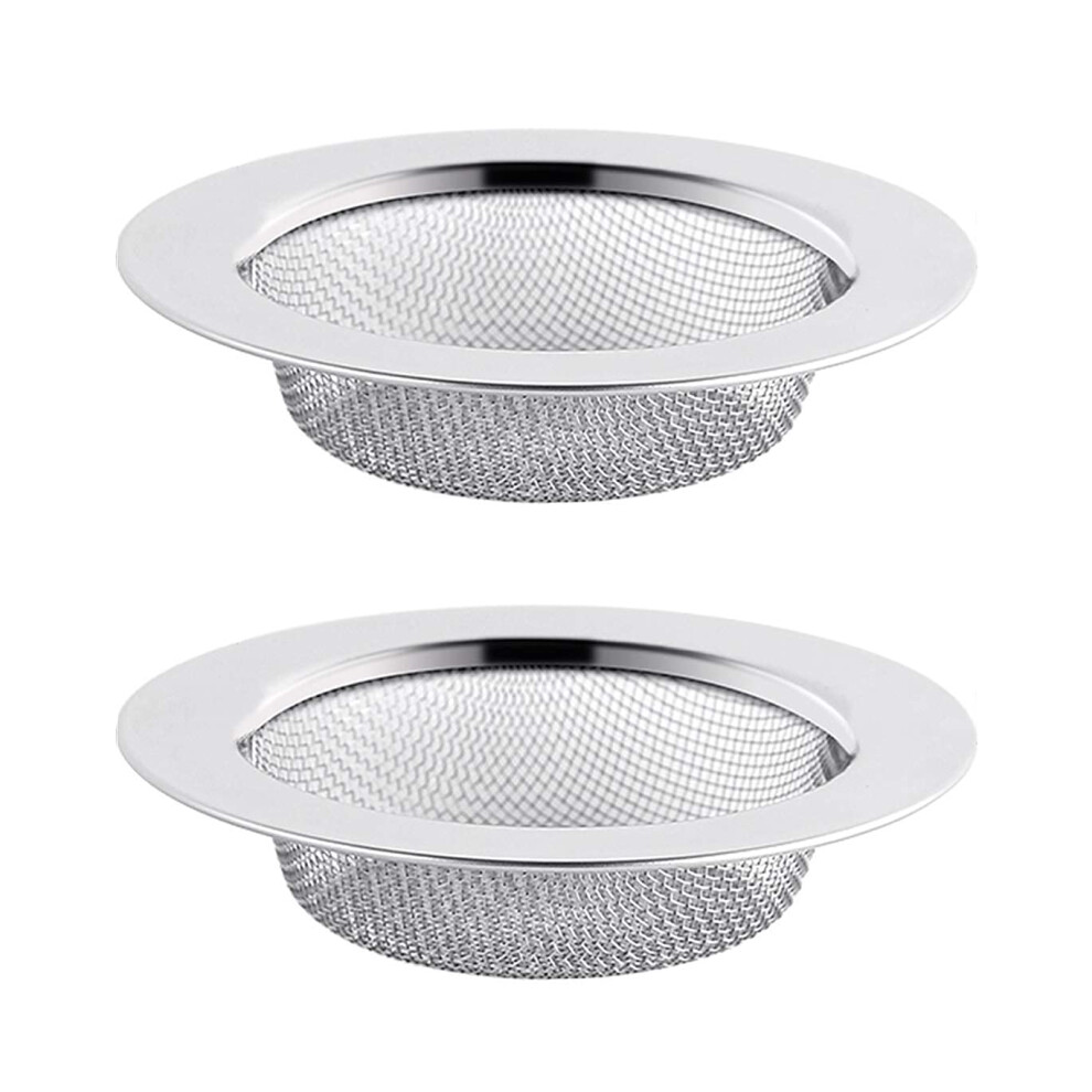 Anti Clogging Kitchen Sink Strainer Stainless Steel, Rust-Free Service Garbage Disposal Catcher With Easy To Clean Micro-Perforation, High Density Mes 9153484348678