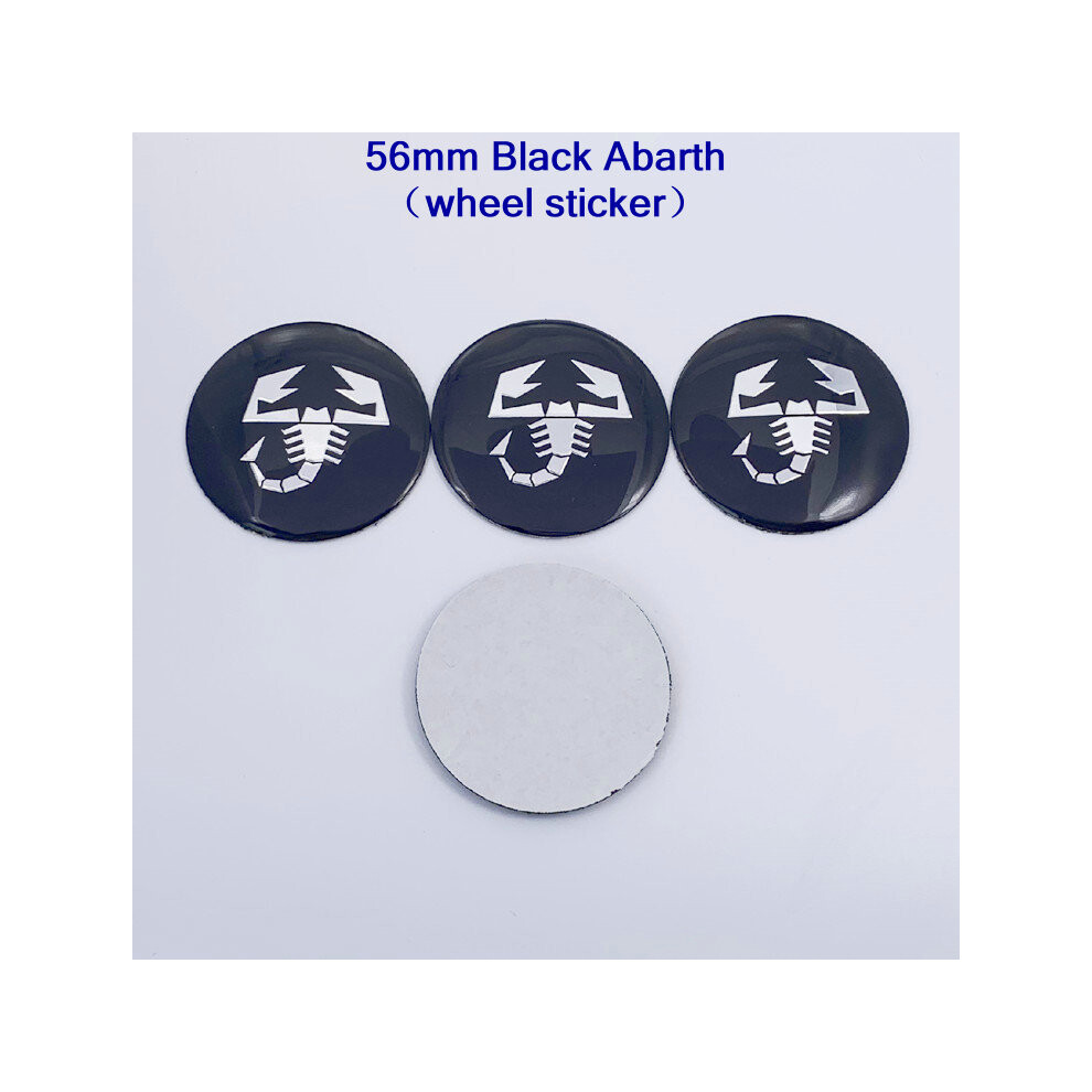 Abarth,with 60mm silver cap,Black Abarth-image-OPC-PN292NX-NEW