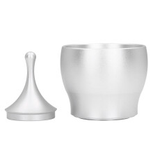 Lette plastplantepotter, innendørs utendørs blomsterpotter, trapesformet design passer til Ek43Grinder 51/58 mm håndtak, avtakbar design for enkel