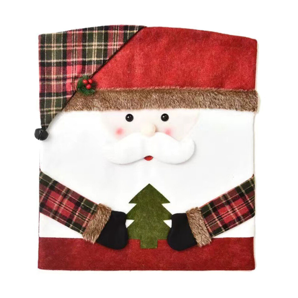 (Santa Claus) 3D Xmas Chair Cover Cartoon Furniture Protection Slipcover Home Decor-image-OPC-PN2979P-NEW