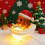 LED-verlichte Ghosting Dog-vorm Hars Lanternn voor-Stijl3 6