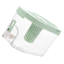 Plastic lekvrije ijsdrankdispenser met-Vierkant lichtgroen