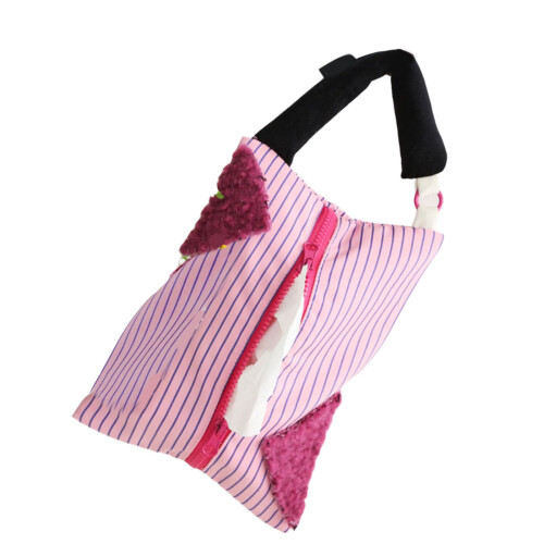 Herbruikbare hangende-roze rood