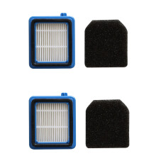 Filteraccessoires voor AEG QX7 QX6 QX8-2 stofzuigers, vervangingsfilters voor AEG ASKW1 filters met 2 voormotorfilters, 4 wasbare hygiënefil