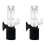 4Stk Aquarium Filter Mini Luftpumpe Leise Innenfilter 2
