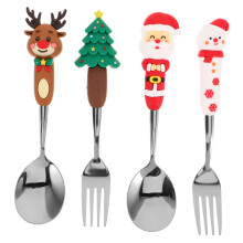 4Stk Weihnachtsgeschirr Aus Mit Santa Baum Schneemann