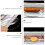 1St , Hitzebeständige Borosilikatglas Pizza Platten Backblech 10