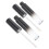 2Stk Lippenpflegetuben Schwarz Rund Langlebig Aus As ABS PP Material 1