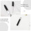 2Stk Lippenpflegetuben Schwarz Rund Langlebig Aus As ABS PP Material 7