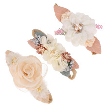 12Stk Infant Blumen Haarband Haarschmuck Baby Für Fotos