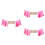 3Stk Pink Geburtstagsbanner Für Feier 7