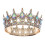 2Stk Crystal Geburtstagskrone Braut -Haar-Accessoire 1