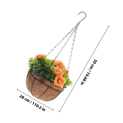 In Hängekorb Hängeblumenkorb Gartenkorb 1