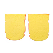 2Stk Realistische Brot Deko PU Simulierte Brote Foto Requisiten