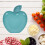 Apfelgeformte Dipplatte Snack Dipsaucen 4