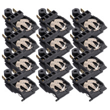 12Pcs Metal Thermostat Thermal Control for Electric Heater Kettle Oven