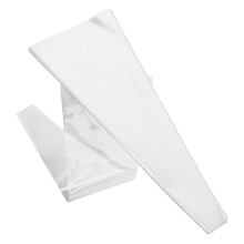 100Stk Transparente Kunststoff Hülle Für Blumenstrauß Und