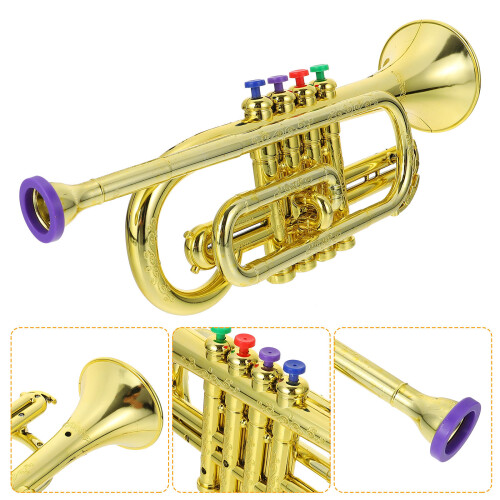1 Pezzo Tromba Musicale Per Bambini 2